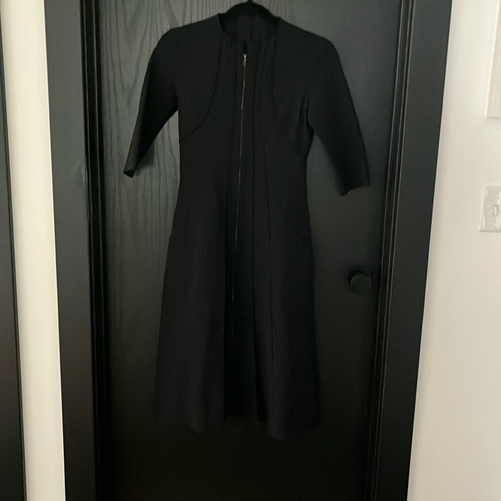 Maria Pinto Black Jacket Dress